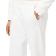 Pantalon Lacoste Sport Algodon Blanco Mujer