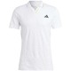 Polo Adidas Aeroready Freelift Pro Blanco