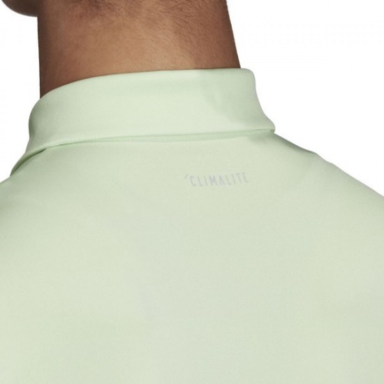 Polo Adidas Club 3 Stripes Verde Gris