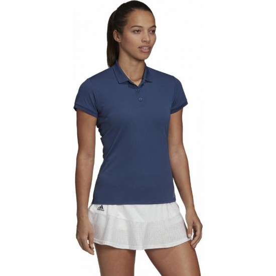 Polo Adidas Club Indigo Mujer