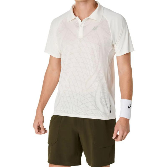 Polo Asics Match Actibreeze Crema