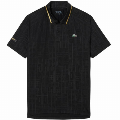 Polo Lacoste Novak Djokovic Ultra Dry Negro