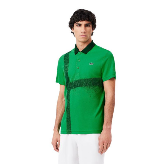 Polo Lacoste Novak Djokovic Ultra Dry Verde
