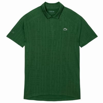 Polo Lacoste Novak Djokovic Ultra Dry Verde Oscuro