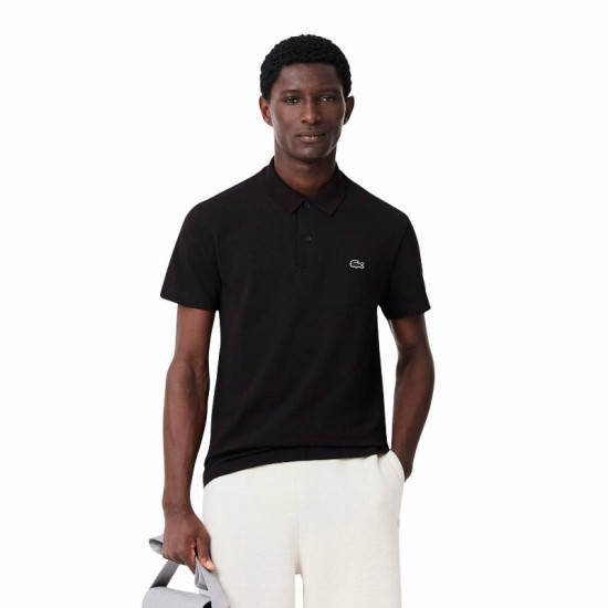 Polo Lacoste Regular Fit Algodon Negro