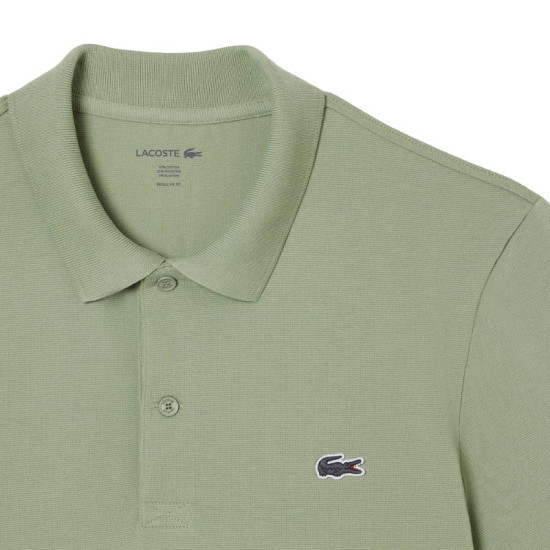 Polo Lacoste Regular Fit Algodon Verde Tomillo