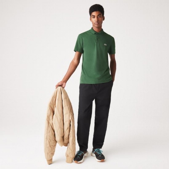 Polo Lacoste Regular Fit Verde Oscuro