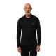 Polo Manga Larga Lacoste Regular Fit Algodon Negro