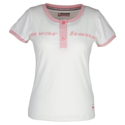 Polo Varlion M/C MD13S06 Blanco Mujer