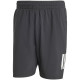 Short Adidas Club 3 Stripes Negro Blanco