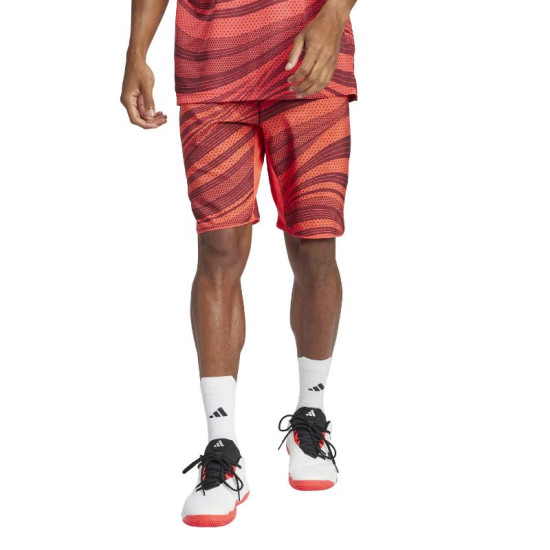 Short Adidas Club Graphic Rojo