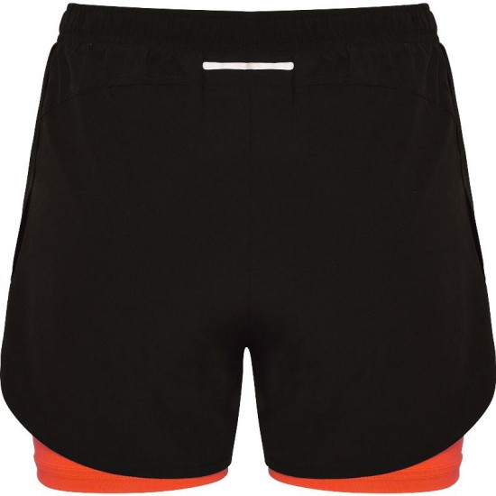 Short Alacran Elite Negro Coral Mujer