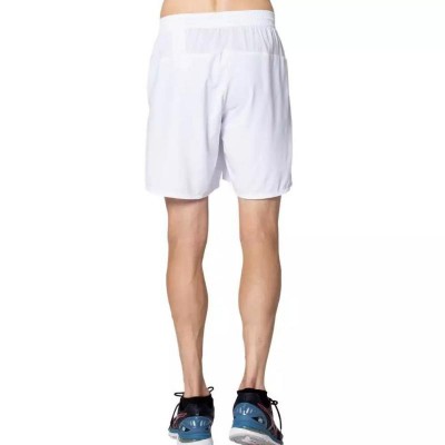 Short Asics Match 7In Blanco Brillante