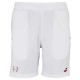 Short Babolat Juan Lebron Blanco Rojo