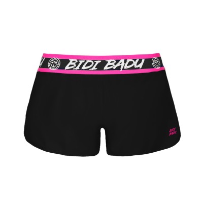 Short Bidi Badu Tiida Negro Rosa Mujer