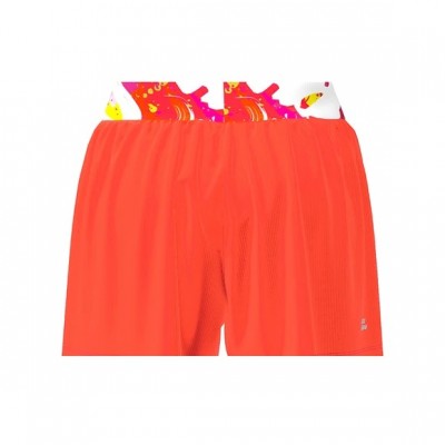 Short Bidi Badu Wild Arts Printed 2en1 Naranja Mix Junior