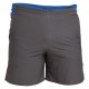 Short Black Crown Rodas Azul Gris