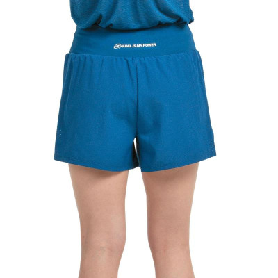 Short Bullpadel Dictio Azul Tinta Mujer