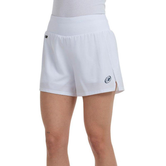 Short Bullpadel Dictio Blanco Mujer
