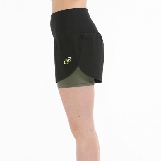 Short Bullpadel Jonio Negro Mujer