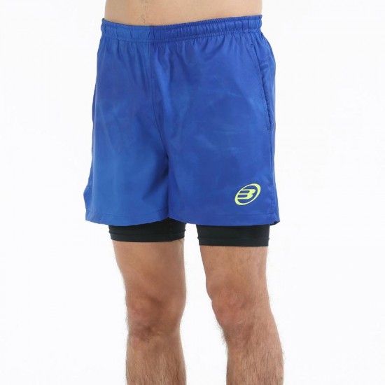 Short Bullpadel Miton Azul Klein