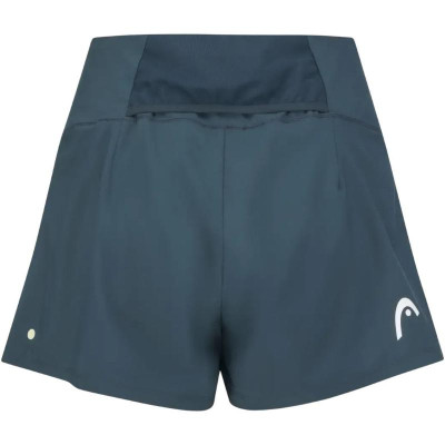 Short Head Dynamic Azul Marino Blanco Mujer