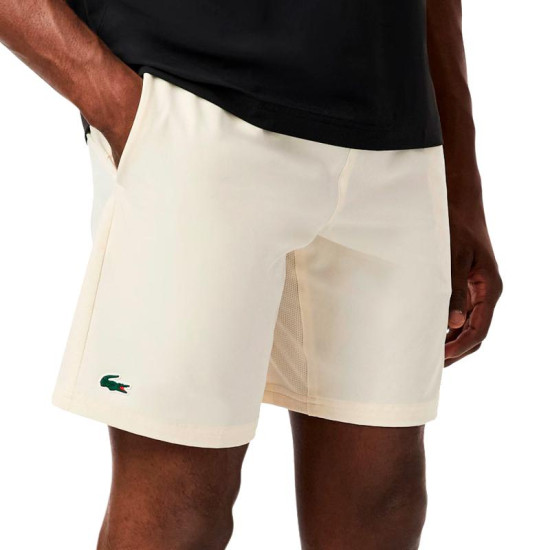 Short Lacoste Novak Djokovic Blanco