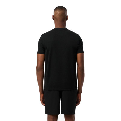 Short Lacoste Novak Djokovic Negro Amarillo