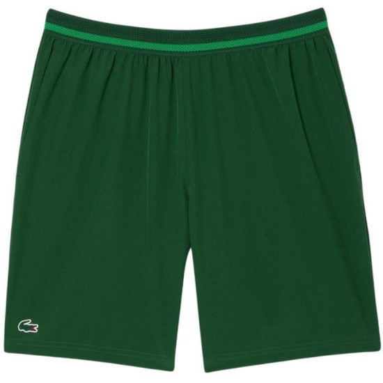 Short Lacoste Novak Djokovic Tenis Verde
