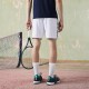 Short Lacoste Sport Blanco Estampado