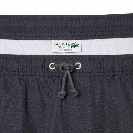 Short Lacoste Sport Gris Oscuro