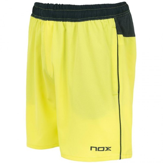 Short Nox Pro Lima Logo Azul