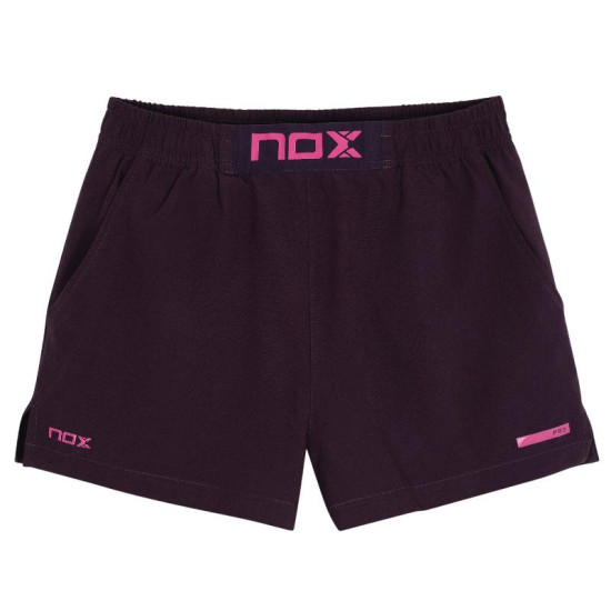 Short Nox Pro Morado Oscuro Mujer