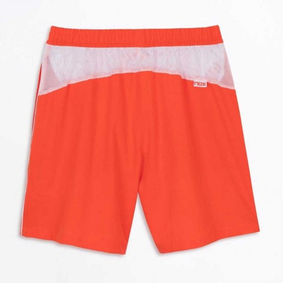 Short Nox Team Naranja Rojo Blanco