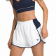 Short Wilson Division Blanco Brillante Mujer
