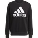 Sudadera Adidas Essentials Logo Negro Blanco