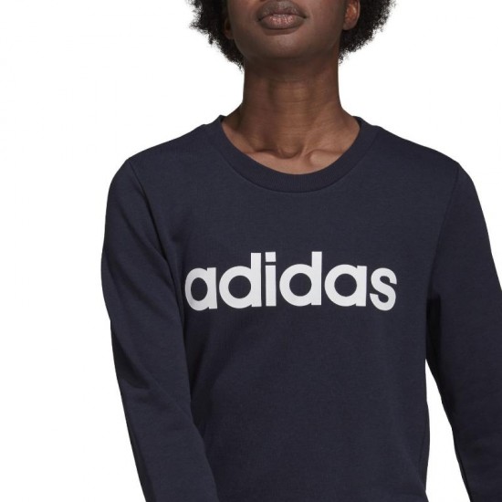 Sudadera Adidas Essentials Marino Blanco