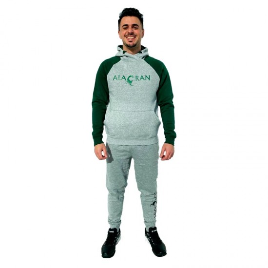 Sudadera Alacran Elite Gris Verde Oliva