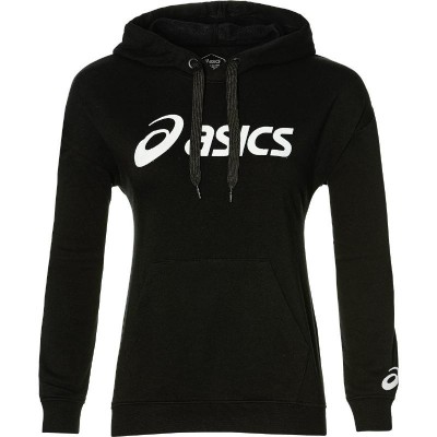 Sudadera Asics Logo Grande Negro Mujer