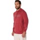 Sudadera Asics Logo Rojo Birch