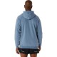 Sudadera Asics Performance Logo Grande Azul Acero