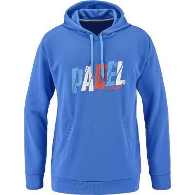 Sudadera Babolat Padel Hood Azul Frances