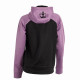 Sudadera Black Crown Merida Rosa Negro Mujer