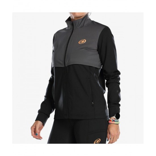 Sudadera Bullpadel Actea Negro