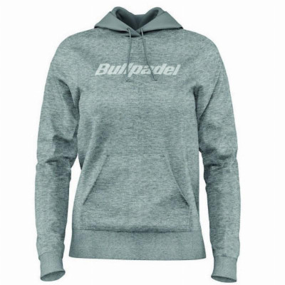 Sudadera Bullpadel Binea Gris Medio Vigore