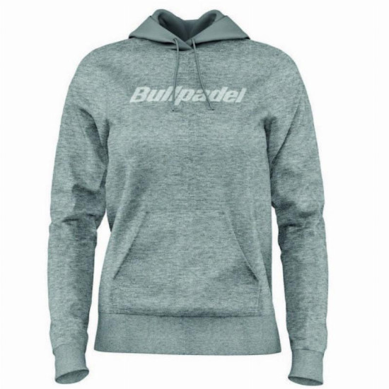Sudadera Bullpadel Binea Gris Medio Vigore
