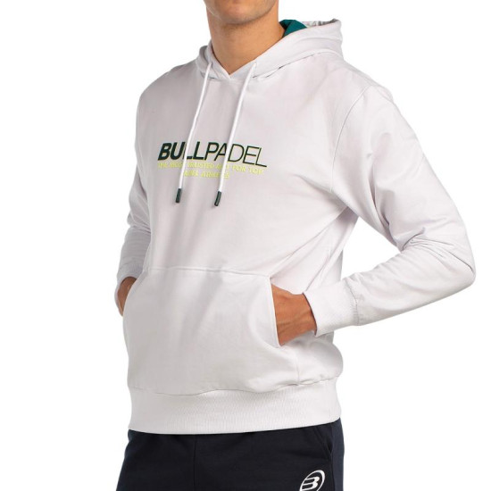 Sudadera Bullpadel Boyen Blanco