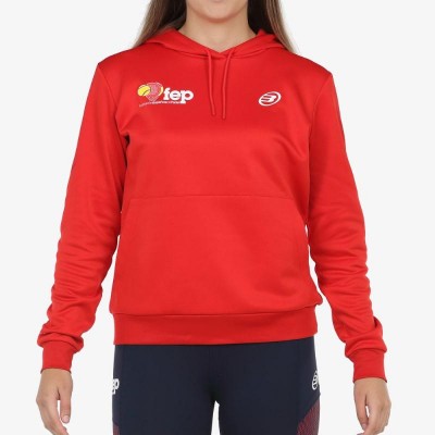 Sudadera Bullpadel FEP Evoca Rojo