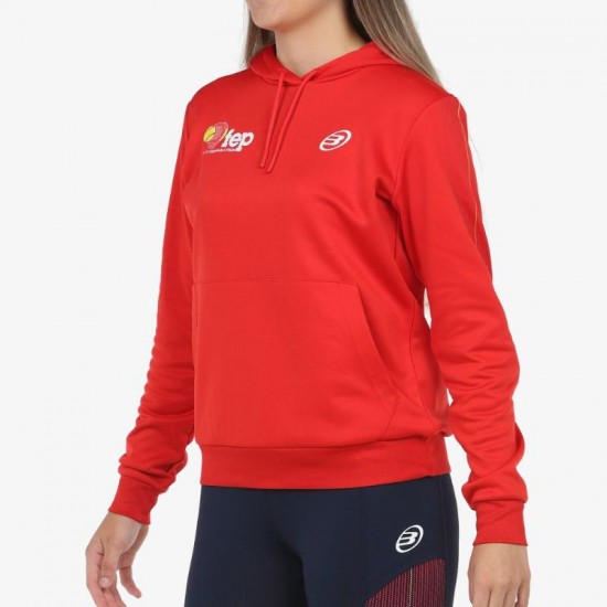 Sudadera Bullpadel FEP Evoca Rojo