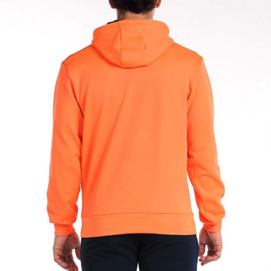 Sudadera Bullpadel Nocla Naranja Fluor